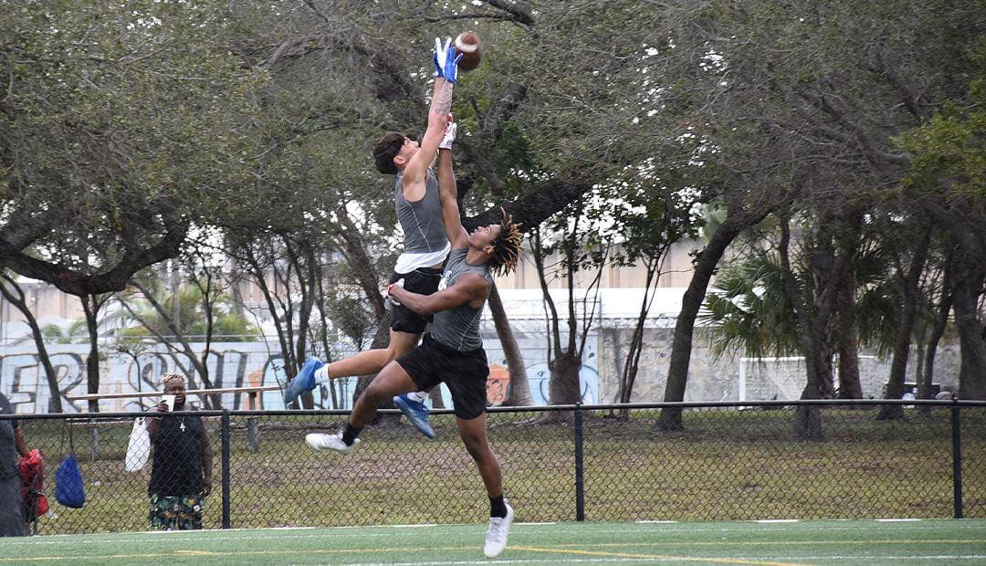 Receivers/TE Turn Heads At South Florida Miami Combine. 