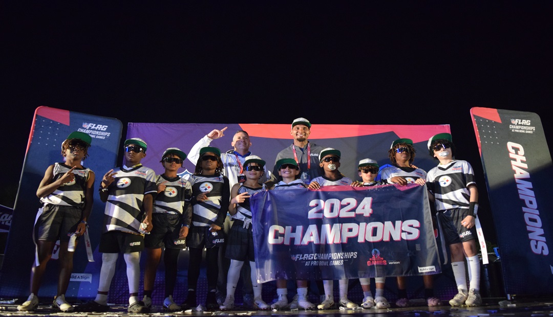 Red Zone Captures NFL 10U Flag Football Championship 