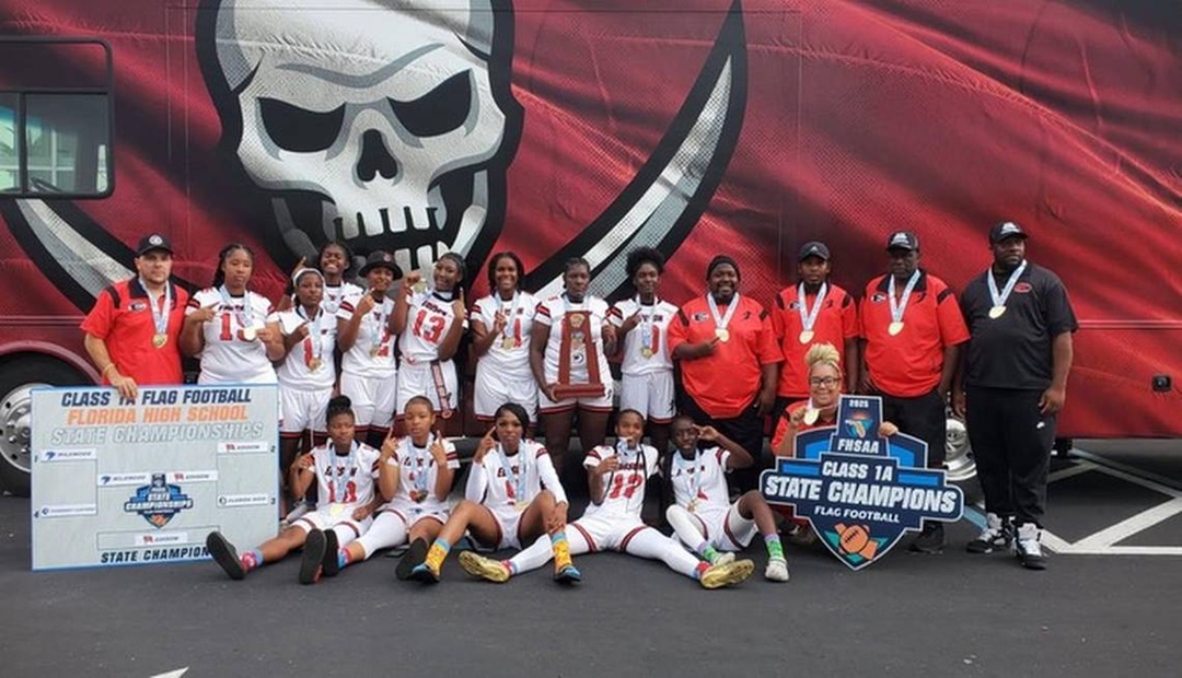Miami Edison Captures First Ever Flag Football Crown