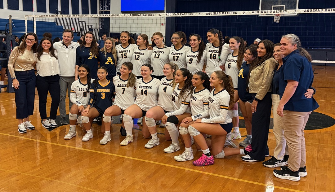Aquinas Rolls In 6A Regional Volleyball Final, Ready To Defend State Title